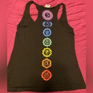 Mexicali blues yoga chakra tank medium